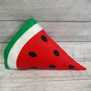 Watermelon Pillow Handmade Summer Fruit Food Decor - Picture 1 of 5