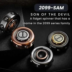 Anillo LAUTIE SAM Metal Gyro Calmante Spinner Diablo's Son EDC Juguetes de Rotación de Dedos - Imagen 1 de 24