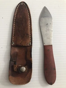 Vintage UNSCO FIXXED BLADE WITH SHEATH. - Picture 1 of 6
