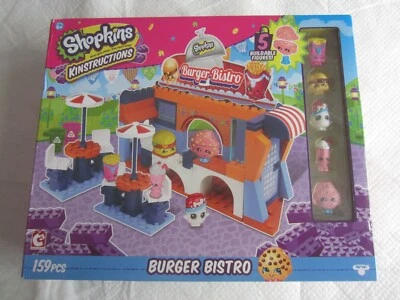 2016 The Bridge Direct Shopkins Kinstructions:  Burger Bistro NIP - Image 1 of 4