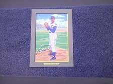 1993 PEREZ-STEELE SIGNED FERGUSON JENKINS GREAT MOMENTS POSTCARD JSA COA