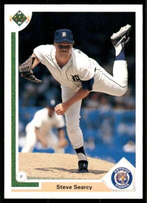 1991 Upper Deck #338 Steve Searcy - Image 1 of 2