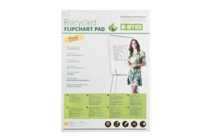 Earth - Flipchartblock aus Recyclingpapier A1 Blanko 40 Blättern 55 g/m² 5 Fl... - Bild 1 von 1