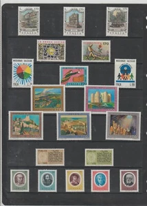 Italia Sellos Series diversas del año 1976-77 (GH-175) - Foto 1 di 1