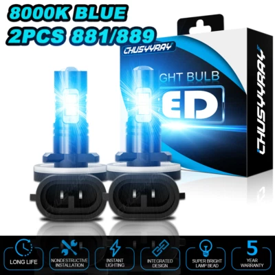 2 Super LED Headlamp Bulbs for Polaris ATV 2017 SPORTSMAN 850 HIGH LIFTER: USA Foto 1 de 4