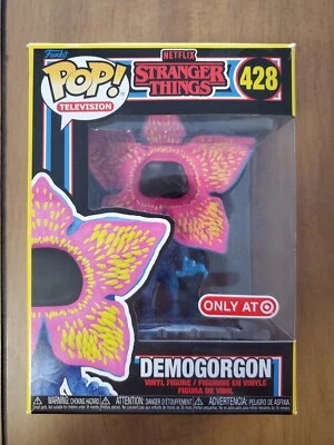 Funko pop ! Stranger Things Demogorgon 露脸目标独家 - 黑光  — 第 1/4 张图片
