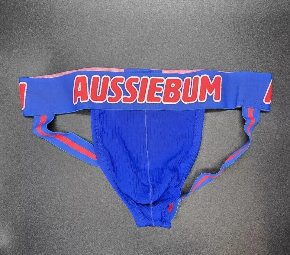 AussieBum Men's X-Jock Jockstrap Underwear, Size M L XL Blue - NWT - Image 1 of 4