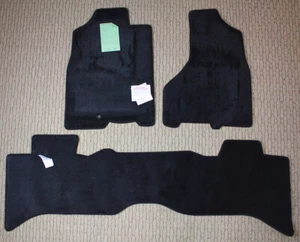 Ebony Lloyd Luxe Carpet Floor Mats for 2009-2012 Ram 1500 - Picture 1 of 1