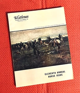 1949 QUARTER HORSE Magazine journal - LEO, HIRED HAND, PRETTY BUCK - Cattleman - Picture 1 of 23