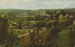 Cartolina VT Vermont Newport Orleans County c1950s mai usata - Foto 1 di 2