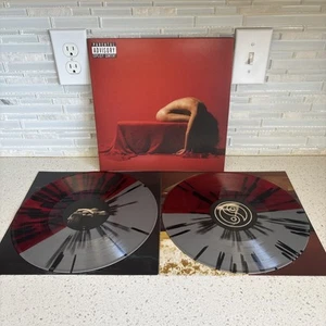 Bad Omens Death of Peace of Mind Vinyl Black Red Split Splatter LE /245 *READ* - Picture 1 of 21
