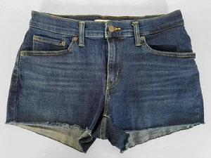 Levi’s pantaloncino jeans donna taglio, blu indaco, taglia 30, cucitura interna 3" - Foto 1 di 7