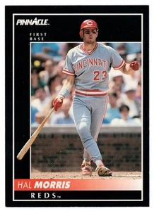 Hal Morris - Cincinnati Reds (MLB) 1992 Score Pinnacle Baseball # 22 Mint - Picture 1 of 1