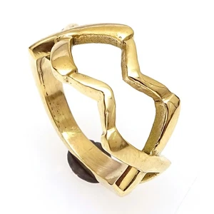 Schöner neuer Design Unendlichkeit natürlicher Messing Modeschmuck Ring US 6,5 c246 - Bild 1 von 4