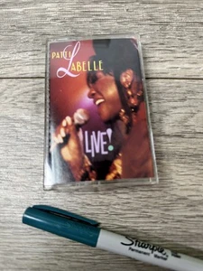 Vintage Patti LaBelle Live! Cassette Tape 1992 Soul R&B Album MCA Tested Music - Picture 1 of 6