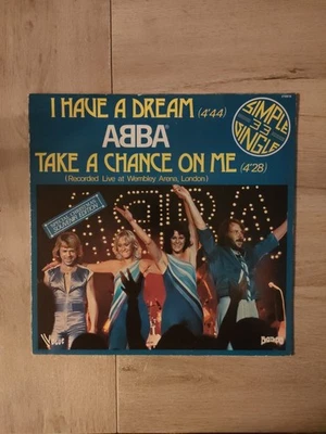 Vinyle 33 Tours - Abba - I have A Dream-Take A Chance on Me -1979- 310815 VG 114 - Photo 1/2