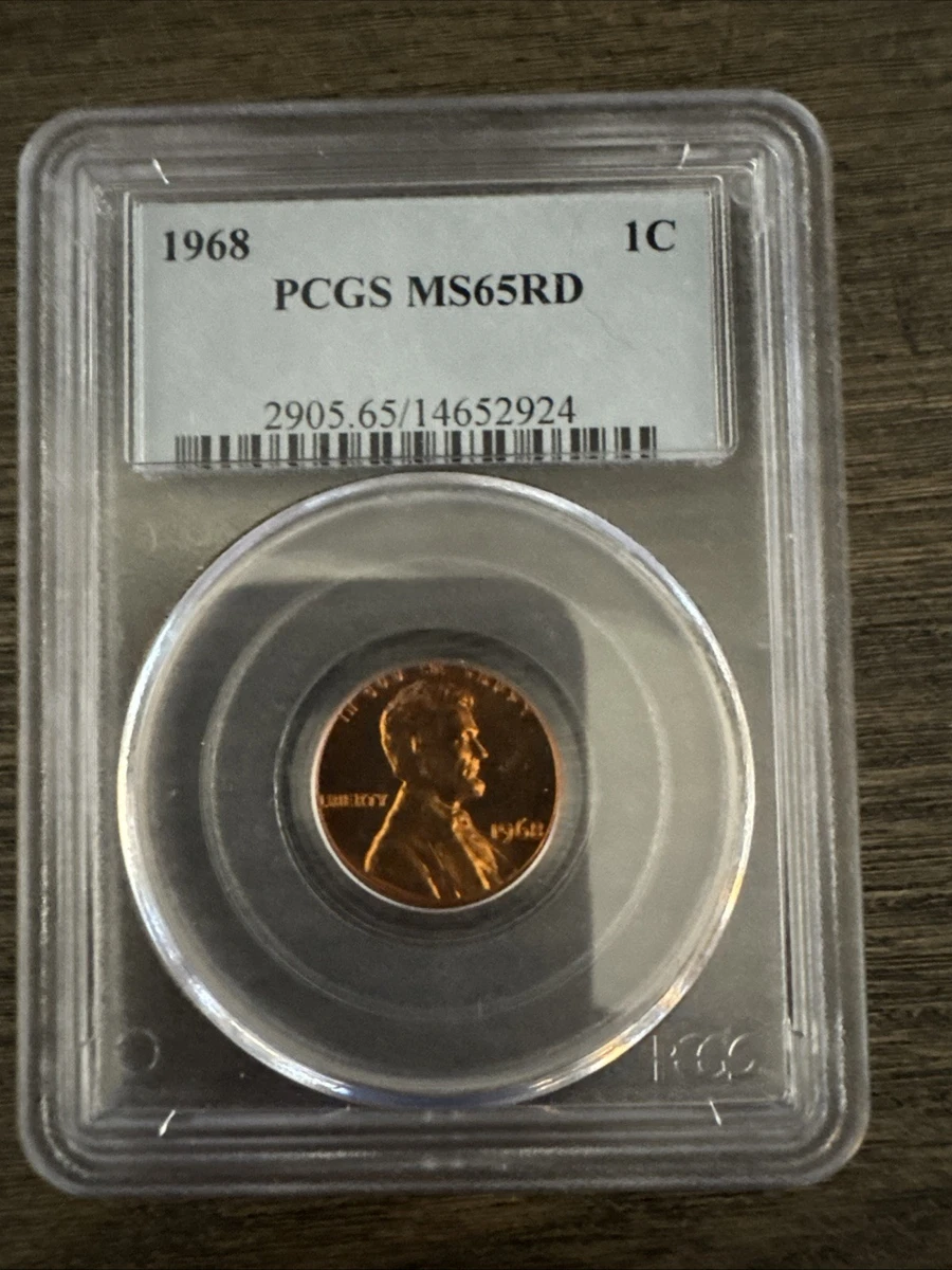 【美品】1965 SMS プルーフリンカーン メモリアルセント1C レッド 美品】1965 SMS プルーフリンカーン メモリアルセント1C レッド 美品