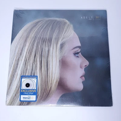 ADELE 30 Limited Exclusive Clear Vinyl Record 2LP Sealed New  - Image 1 of 4