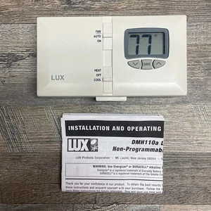 Termostato digital Lux Products DMH110A con pantalla digital ligeramente usado - Imagen 1 de 3