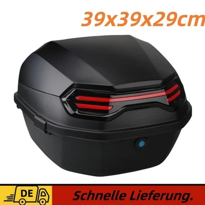 XL Motorradkoffer Motorradcase Top Case Rollerkoffer Helmkoffer Roller Motorrad - Bild 1 von 4