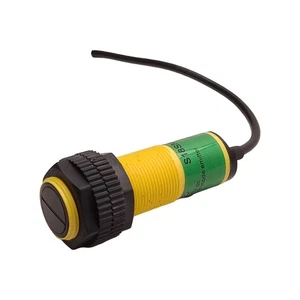  Banner S18SN6D-25842 Photoelectric Sensor, NPN, 100mm Range, 10-30VDC, M18  - Picture 1 of 10