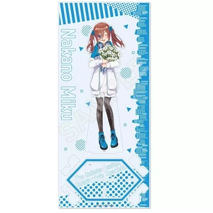 Acrylic Stand Miku Nakano The Quintessential Quintuplets Used Tall Panel - Picture 1 of 2