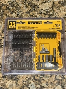 35 Piece DEWALT Tough Grip Screwdriver Bit Set DWA35SET New. - Picture 1 of 2