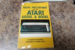 Basic Programs for the ATARI 600XL & 800XL by Timothy Knight & Darren LaBatt - Picture 1 of 3