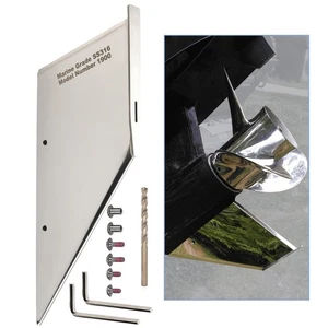 MerCruiser Bravo 1 & 3Lower Skeg Replacement Protector Guards Repair Kits DIY - Foto 1 di 1