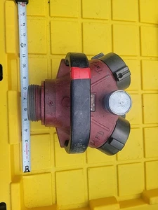 Akron Brass Style 1262 2.5" Siamese With Clapper and Relief  - Picture 1 of 6