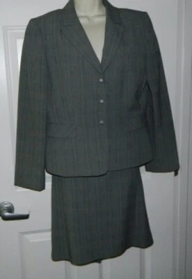 Traje falda mujer Petites TAHARI ARTHUR S. LEVINE 2 piezas talla 10 Foto 1 de 4