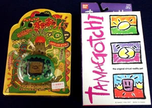 Bandai Tamagotchi Import Ver Gyaoppi & Export Ver White Set Digital Pet Retro - Picture 1 of 9