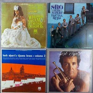 HERB ALPERT & TIJUANA BRASS 4-RECORD LOT: Whipped Cream & Other Delights, +3 - Picture 1 of 10