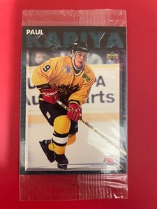Paul Kariya HOF 1995-96 Upper Deck UD Post Cereal Hockey #20 New Sealed