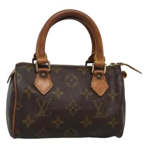 LOUIS VUITTON Monogram Mini Speedy Hand Bag M41534 LV Auth 116934 - Picture 1 of 20