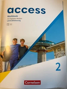 NEU! Cornelsen access 2 Workbook Lehrer mit allen Lösungen zum Schülerheft - Bild 1 von 1