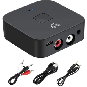 Receptor Bluetooth 5.0 NFC 3.5mm AUX RCA Hembra HiFi Adaptador de Audio Inalámbrico - Imagen 1 de 8