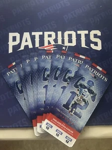 Tom Brady Commemorative Ticket Retirement Game 9/10/23 Patriots Vs Eagles - Picture 1 of 4