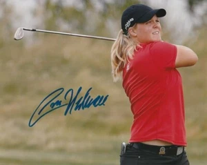 CAROLINE HEDWALL SIGNED LPGA GOLF 8x10 PHOTO! Autograph PROOF - Bild 1 von 2