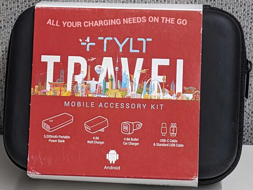 TYLT Travel Mobile Accessory Kit for Android