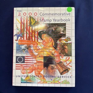 Libro anual USPS de EE. UU. con estampillas y hojas emitidas en el año 2000 como nuevo nunca montado nuevo - Imagen 1 de 10