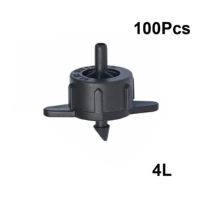100 x Gocciolatori Compensatori di Pressione (4 LPH flow) Gocciolatore Irrigazione - Foto 1 di 5