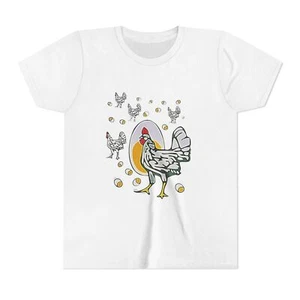 Funny Chicken Roseanne TV Show T-Shirt for Kids - Picture 1 of 41