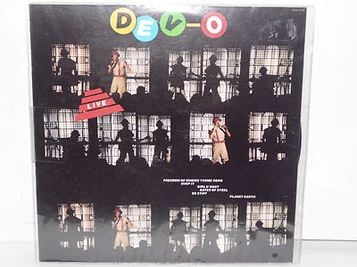 DEVO Live EP Unplayed Promo 1980 Warner Bros MINI3548 Punk New Wave Vinyl - Image 1 of 2