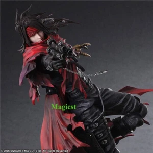 IN STOCK-Play Arts Kai Final Fantasy VII Vincent Valentine PVC Action Figure New - Picture 1 of 13