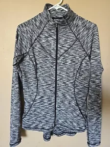 Giacca donna Reebok zip Activewear con fori e tasche per pollice taglia small - Foto 1 di 9