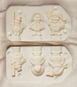 2000 Dona’s Molds Inc. Snowfolk Ceramic Slip Casting Mold D-1906  - Picture 1 of 6