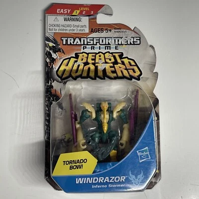 Transformers WINDRAZOR Prime Beast Hunters Cyberverse Legion Class Hasbro NUEVO Foto 1 de 2