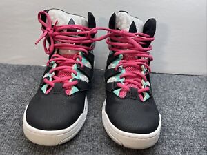 Adidas GLC Damenschuhe Schuhe US 8,5 G65792 rosa weiß schwarz neuwertig silber