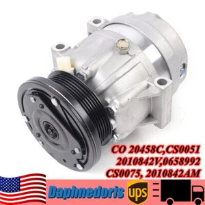 A/C Compressor with Clutch Fits For Buick Century 3.1L 1997-2004 2005 CO 20458C - Picture 1 of 9